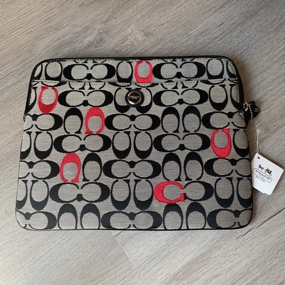 Brand new w/ tag Coach tablet pouch - Picture 1 of 4